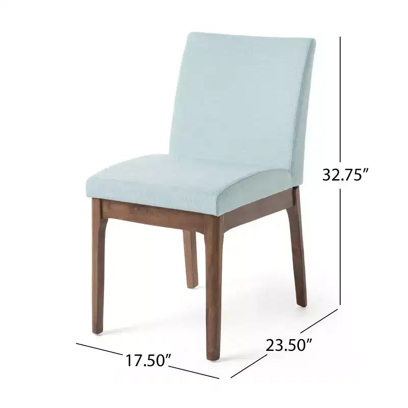Chêne/Thé Vert, Ensemble de salle à manger 5 pièces, style Mid-Century, 4 places