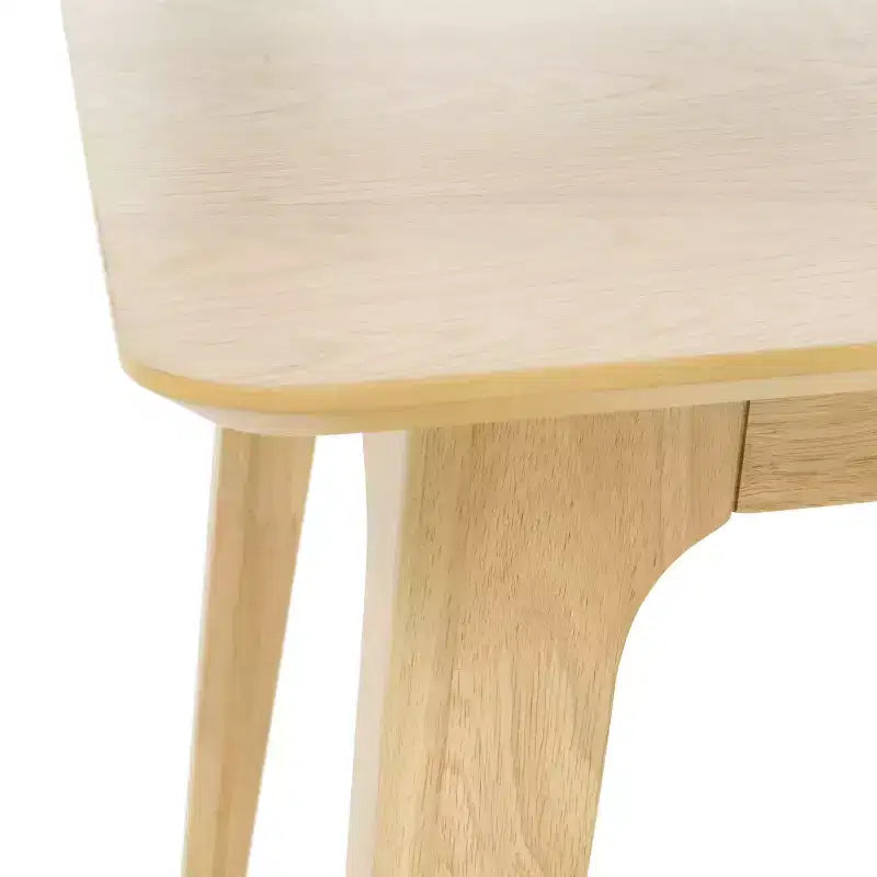 Chêne/Thé Vert, Ensemble de salle à manger 5 pièces, style Mid-Century, 4 places