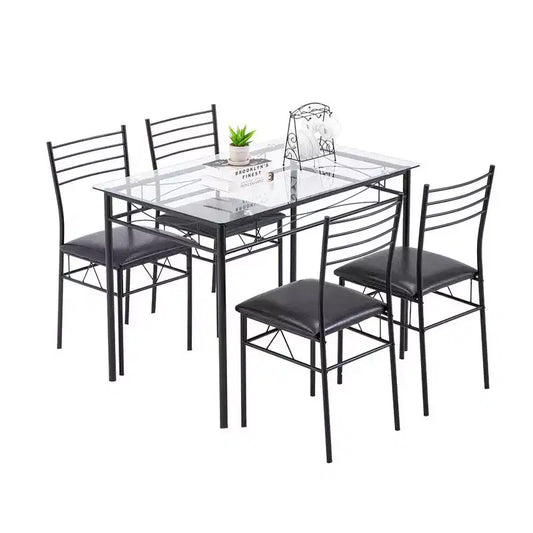 Bellville 4 - Person Four Leg Dining Set