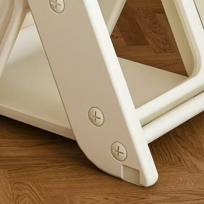 Chaise haute et tour d'apprentissage 3-en-1 pour tout-petit, blanc et anthracite/gris/vert, 1 enfant